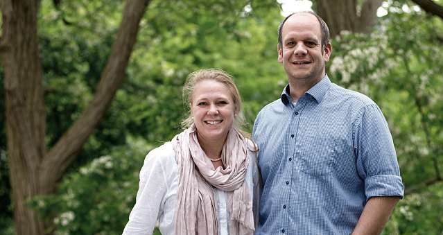 Janine und Hauke Haensch, Geschäftsführer der Personalagentur Auxilium. FOTO: HFR Janine und Hauke Haensch, Geschäftsführer der Personalagentur Auxilium. FOTO: HFR